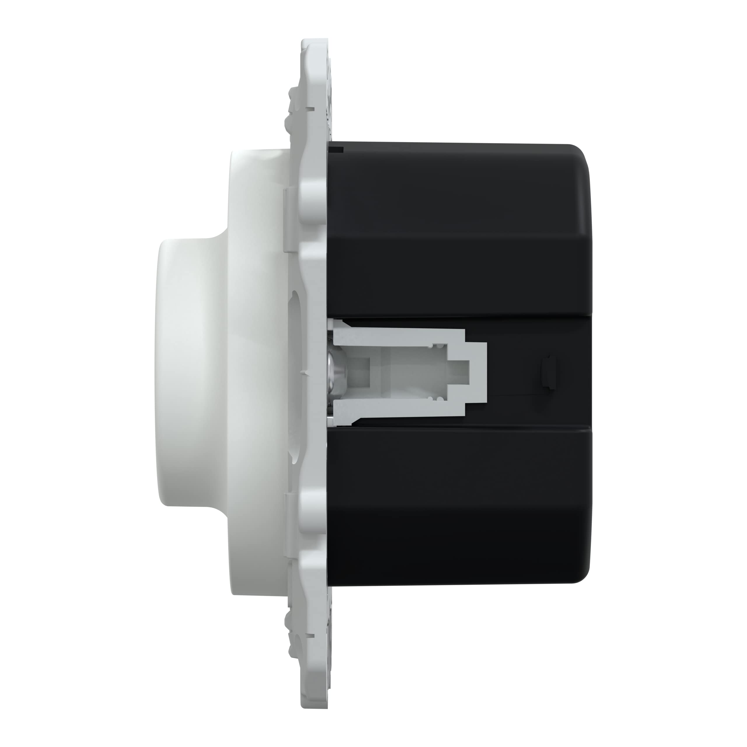 Schneider Electric - Ovalis - Variateur de lumière universel - 2/3 fils - Blanc - S320519