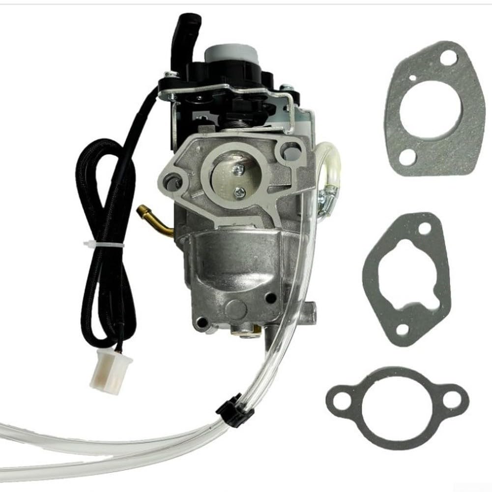 Kit de repuesto de mezclador de combustible modelo 6500 para piezas de motor, carburador con juntas para motosierra, recortadora, cortacésped, para quad, scooter, blanco, 4 piezas