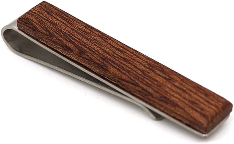Wooden Tie Clip Men's Tie Clip Jewelry Tie Clip Men's Business Professional Clothing Accessories