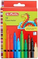 Algopix Similar Product 19 - Herlitz 2 mm Felt Pens - Assorted