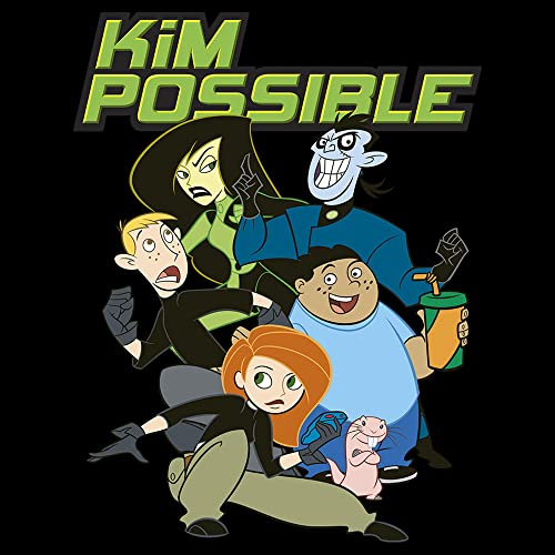 Disney Kim Possible Group Logo Girls Short Sleeve Tee Shirt2