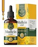 HERBAMAMA Mullein Drops for Lungs - Vegan Lung Cleanse with Mullein Leaf Extract, Echinacea Tincture & Licorice - Non-GMO, Alcohol & Sugar-Free Respiratory Support Supplement - 56-Day Supply