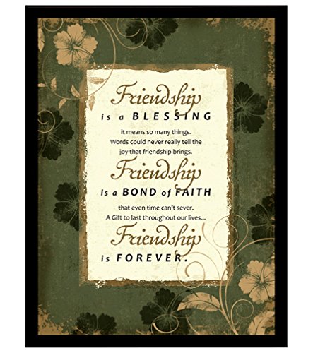 DEXSA Friendship Wood Frame Plaque with Easel | Made in the USA