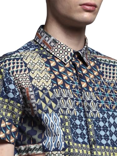 Image of Jack & Jones Men's Printed Relaxed Fit Shirt