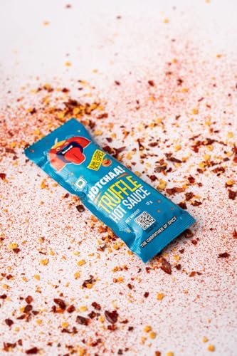 Image of HOTCHAA Hot Sauce Sachet Combo Pack (10 x 3) | Bhut Hot, Truffle, OG Fermented Chilli & Truffle Hot Sauce | Vegan, No MSG, No Oil | Spicy, Smoky & Gourmet Flavours | On-the-Go Single Serve