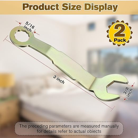 Llave para puerta tipo pocket 3/8 pulg. 2 unidades miniatura 3