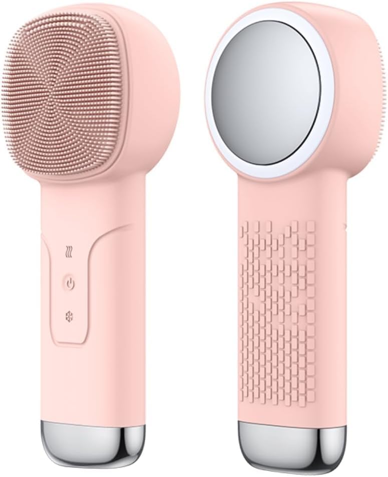 Cepillo de limpieza facial, limpiador facial eléctrico recargable con 3 modos, cepillo limpiador de silicona suave para hombres y mujeres, cepillo facial impermeable para limpieza profunda y