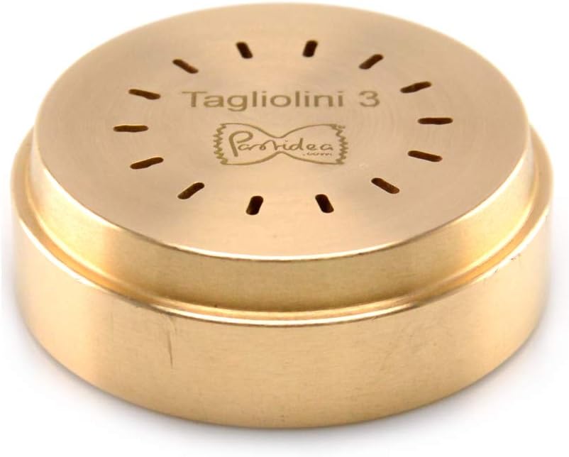 Pasta insert for Kenwood AT910 KAX 910 and Philips Pastamaker die, Bronze, bronze, Tagliolini 3mm