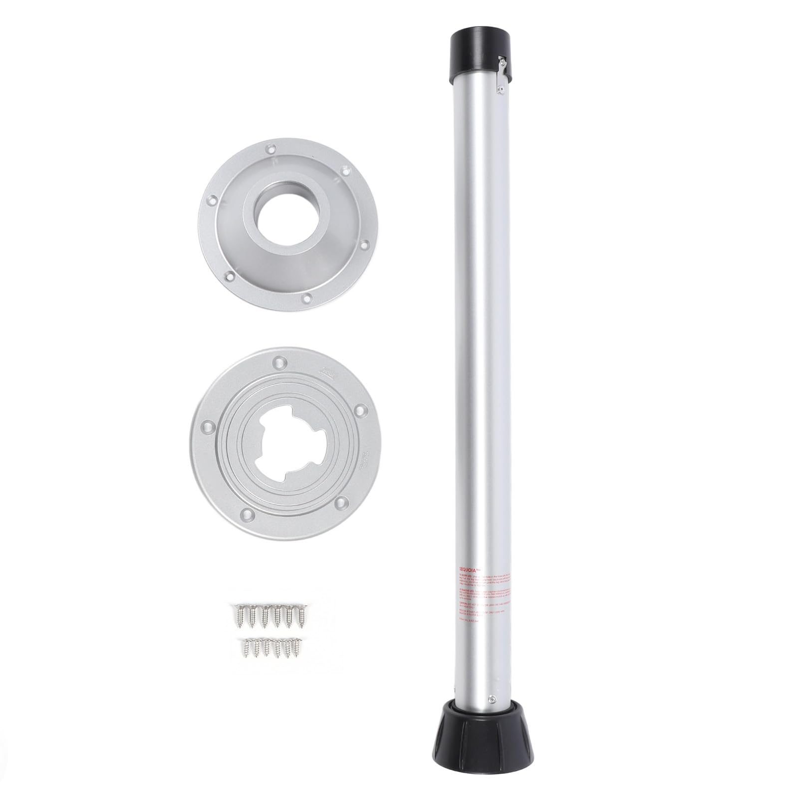 Zdejmowana Noga Stołowa do Samochodu Kempingowego Podstawa Stołu ze Stopu Aluminium Anodyzowanego 650 Mm do Mostu Pontonowego z przyczepą Podstawa Jachtu Aluminium Aluminiowa Podłoga 650 Mm
