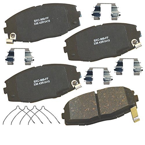 Image of Bendix Premium SBC336 Ceramic Front Brake Pads for Toyota Supra 1992-1986