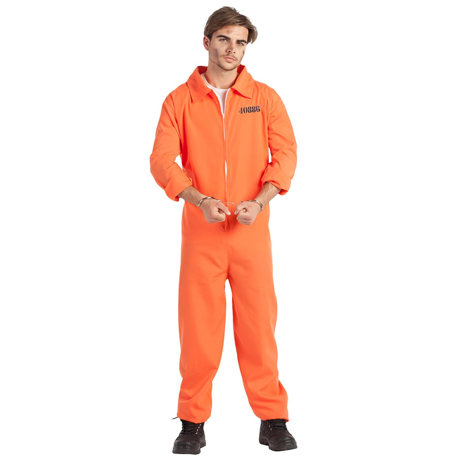 Boland 84122 Adult Costume Prisoner Peter, Solid, Multicoloured, XL