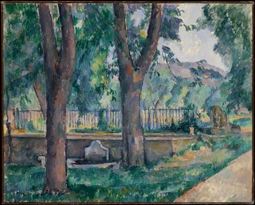 Cuadro de lienzo de Cézanne para decorar tu dormitorio con arte clásico de 60x90cm