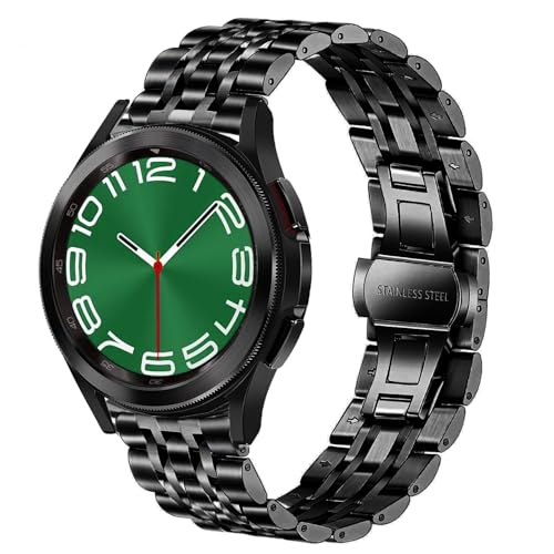 Bracelet 20 mm en acier pour Galaxy Watch 5, l'accessoire idéal du bureau aux sorties citadines