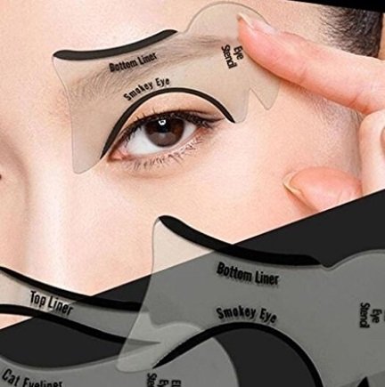 Image of Jern Cat Eyeliner Stencil and Smokey Eye Stencil (2 Pieces)