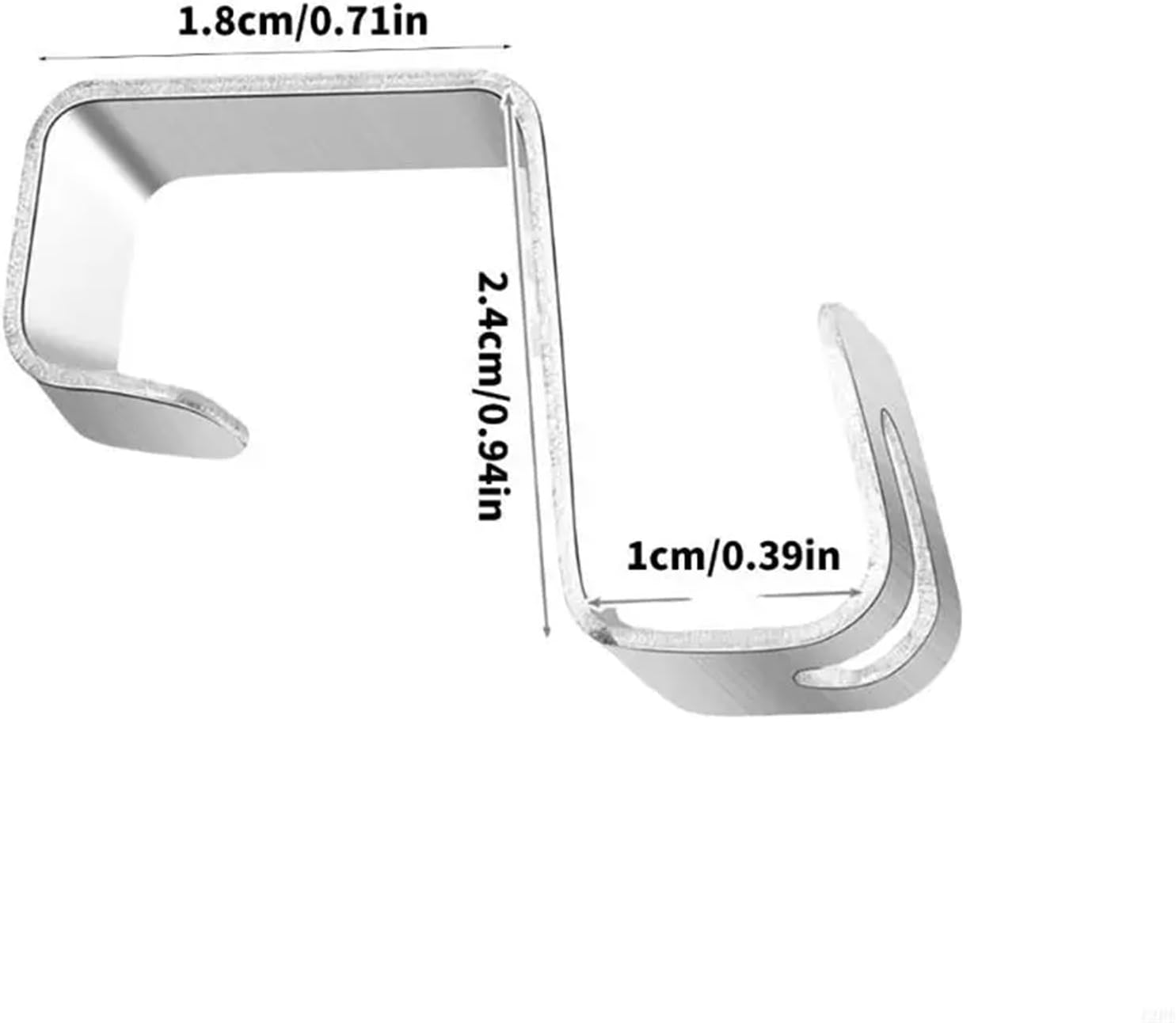 Gutter Light Hook 200pcs Multipurpose S Shaped Gutter Hook for Outdoor Household Ornaments Use