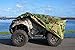 XYZCTEM Waterproof ATV Cover, Heavy Duty Meterial Protects 4 Wheeler from Snow Rain or Sun, Large Size Universal Fits up to 103 Inch Most Quads, Elastic Bottom Trailerable at High Speeds (Camo)