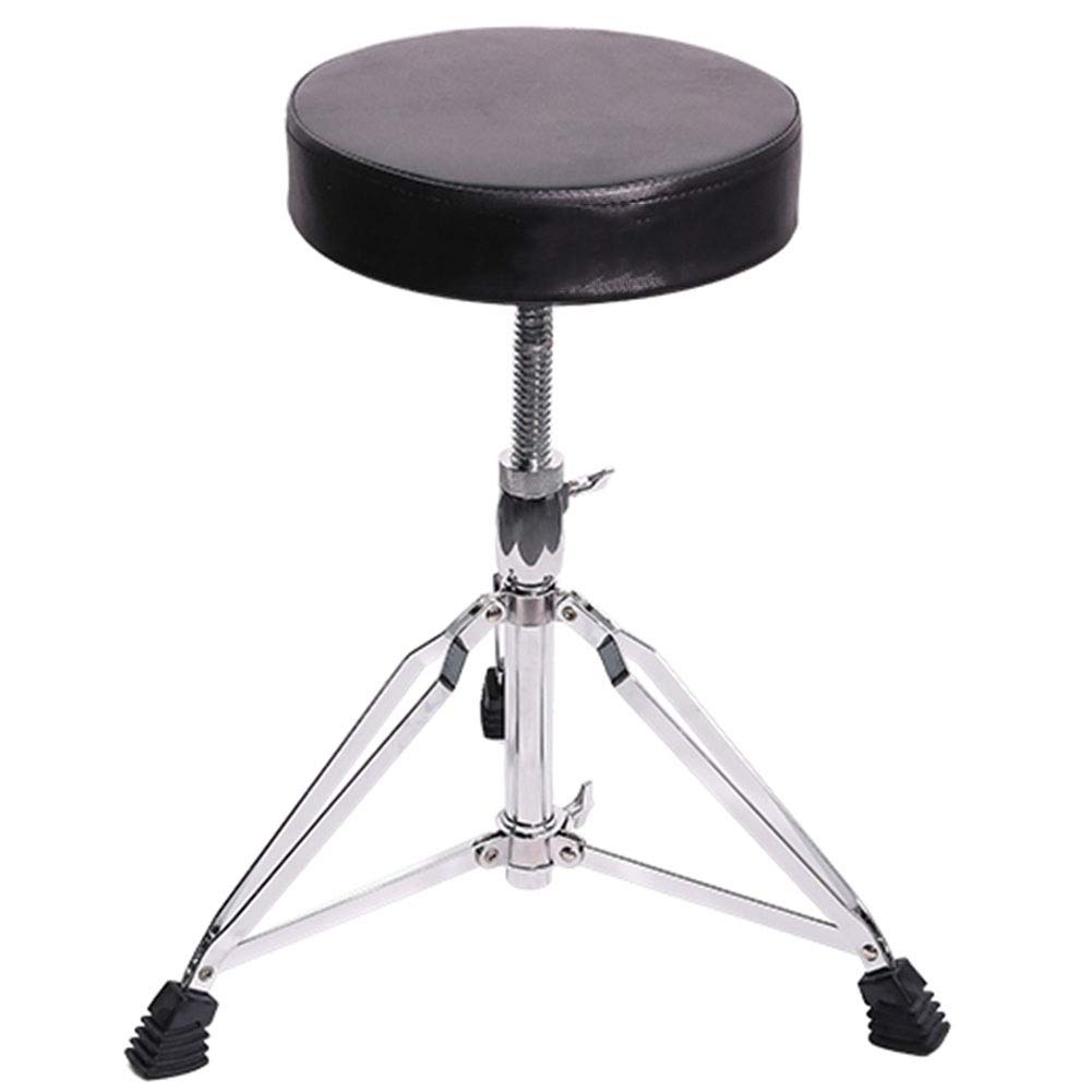 WEIYV-Drum Stool , Drum Throne Drum Stool Adult Jazz Drum Chair Sitting Chair Children's Drum Chair Lifting Saddle Electric Drum Drum Stool Musical Instrument Accessories Thickened Leather Cushion Ad