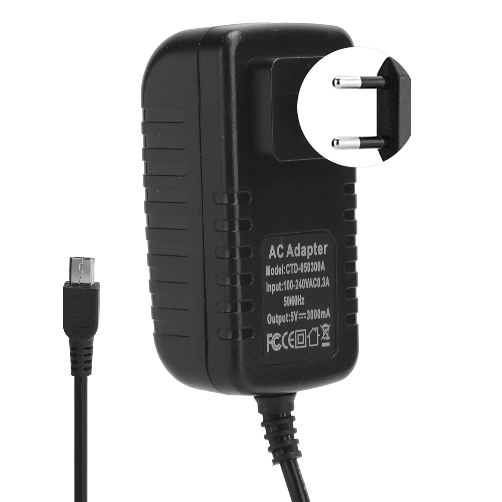 Zasilacz do , 5V 3A Ładowarka Micro USB Zasilacz, z Przyciskiem Przełącznika, do , do 3B+/3B/2B(15W)