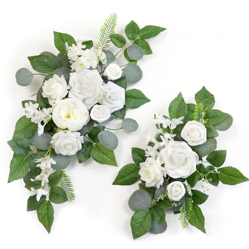 WEIERYUE(Pack of 2 Artificial Flowers Decorations, Wedding Flowers, Wedding, Banquet,
