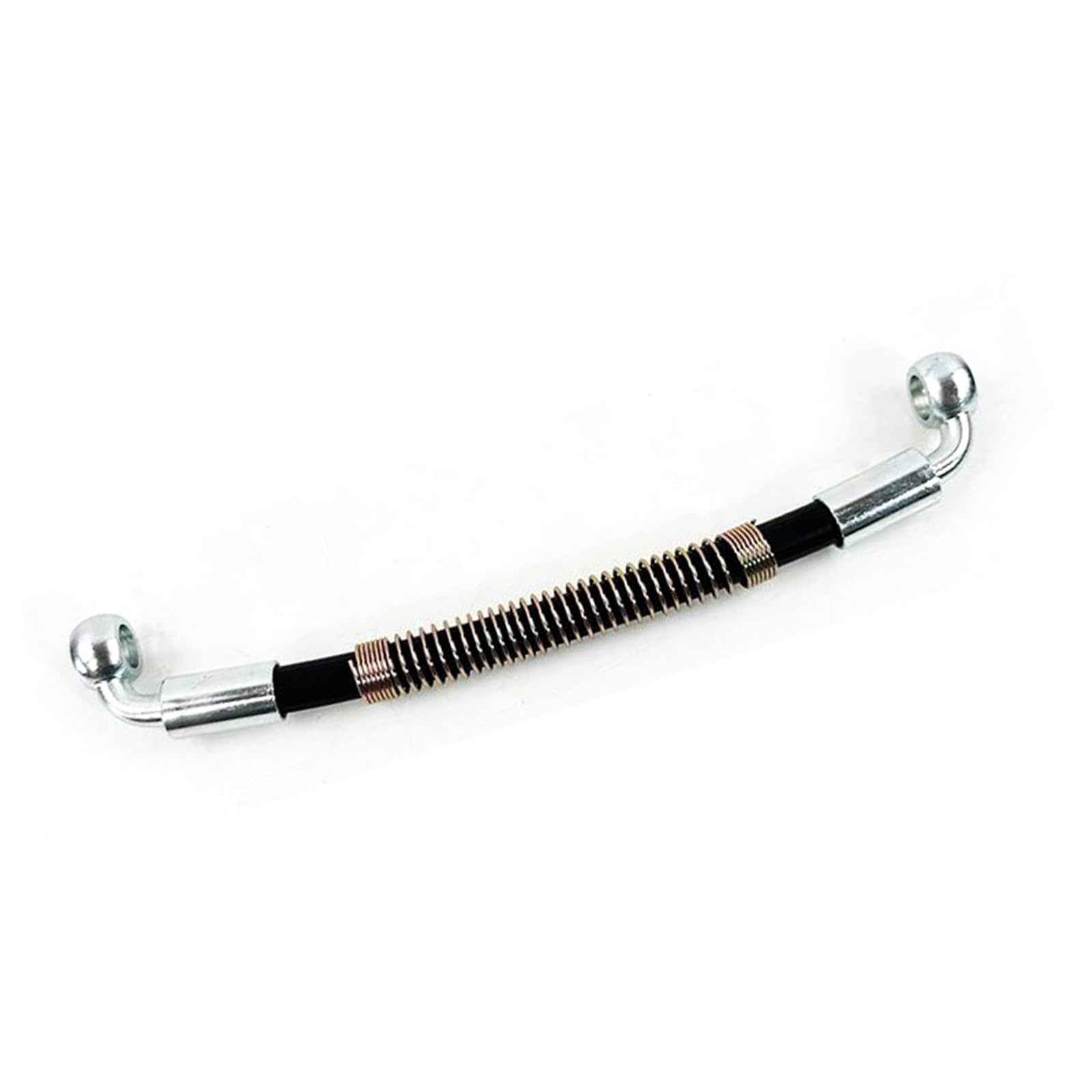Motorcycle Brake Hose Motorcycle Accessories Hydraulic Brake Clutch Line Braided Oil Hose 30cm-500cm M10 90°-90°(2500mm)