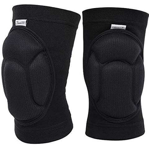 Soudittur Knieschoner Volleyball Schwamm Kollisionsvermeidung Knieschutz Kneepad Protector für Tanzen,Basketball, Tennis, Laufen, MTB, Yoga für Damen und Herren Cover