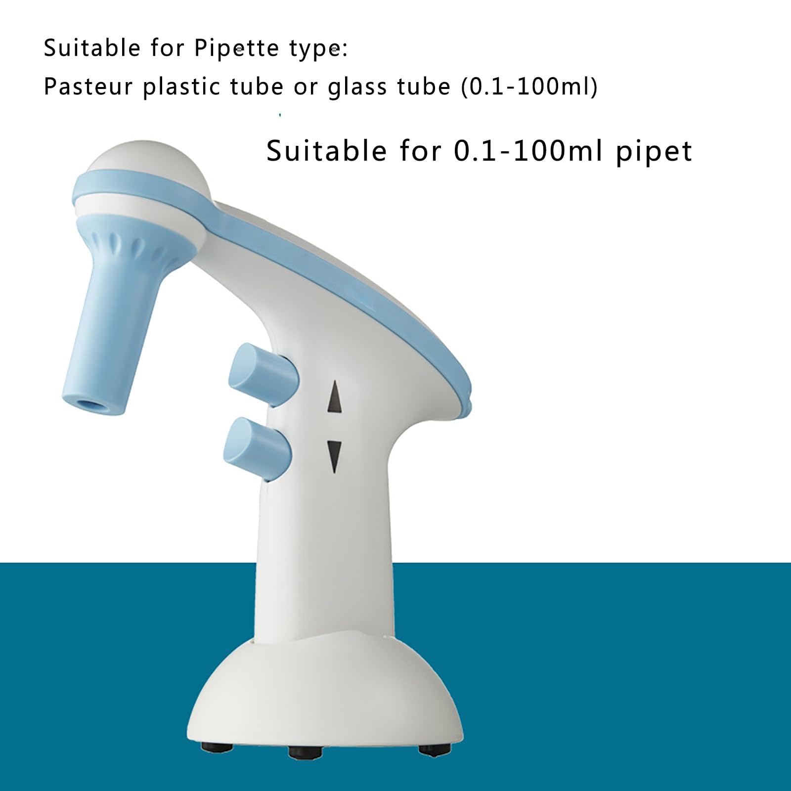 Elektryczny kontroler pipetek, automatyczny wypełniacz pipet laboratoryjnych, 0,1-100 ml z filtrem hydrofobowym do precyzyjnego transferu cieczy, niezbędne laboratoryjne