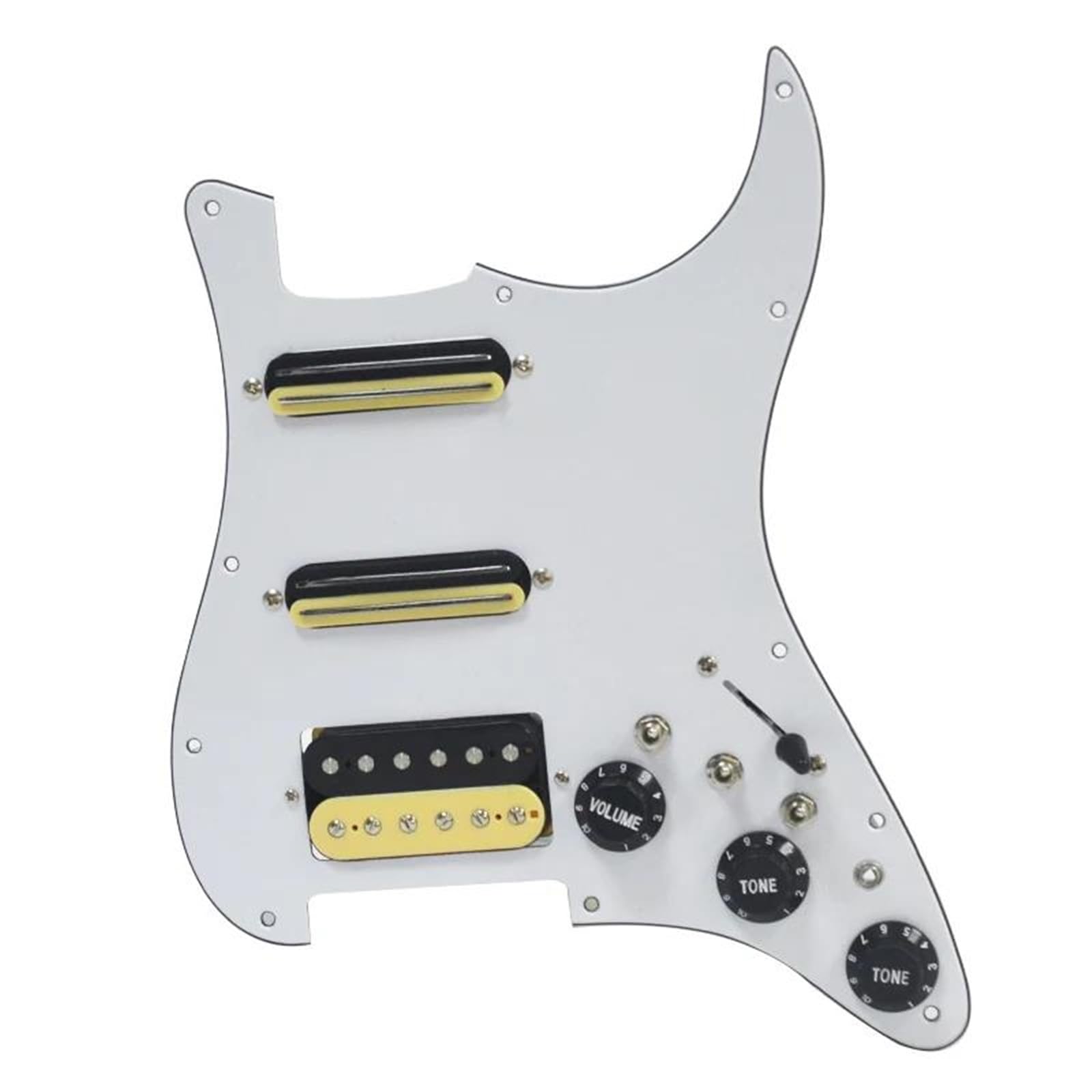 Campana Para Pastilla De Guitarra Precableada Con SSH Conjunto GolpeadorPrecableado Guitarra Eléctrica