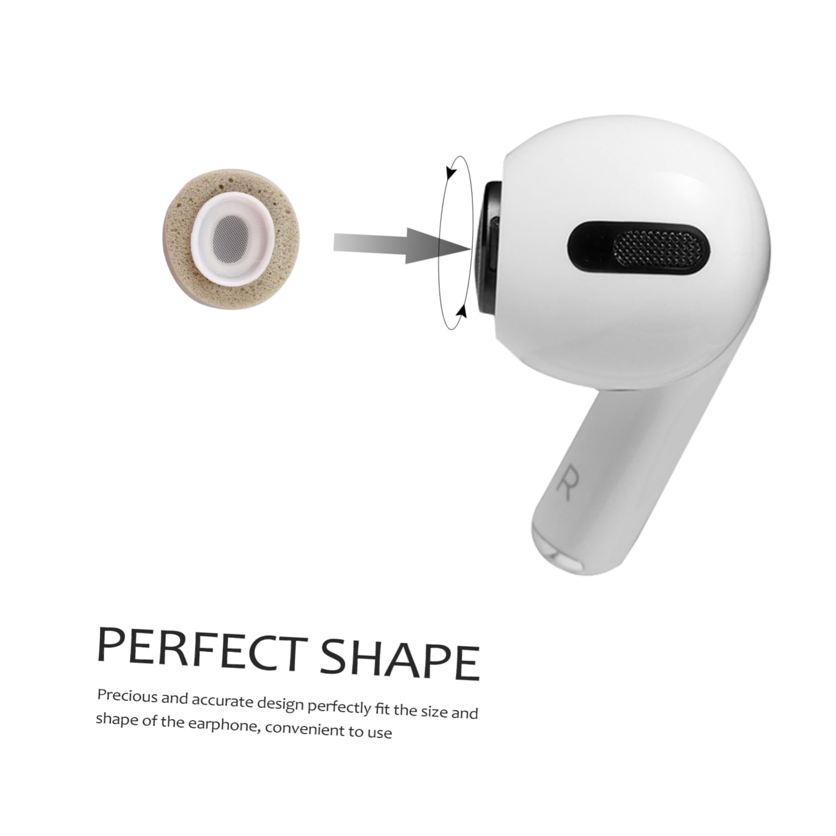 Hemobllo 9pares Almohadillas De Repuesto para Pro Memoria Silenciosas y Confortables Mediano y Accesorios De Auriculares para Mejorar La Calidad De Sonido