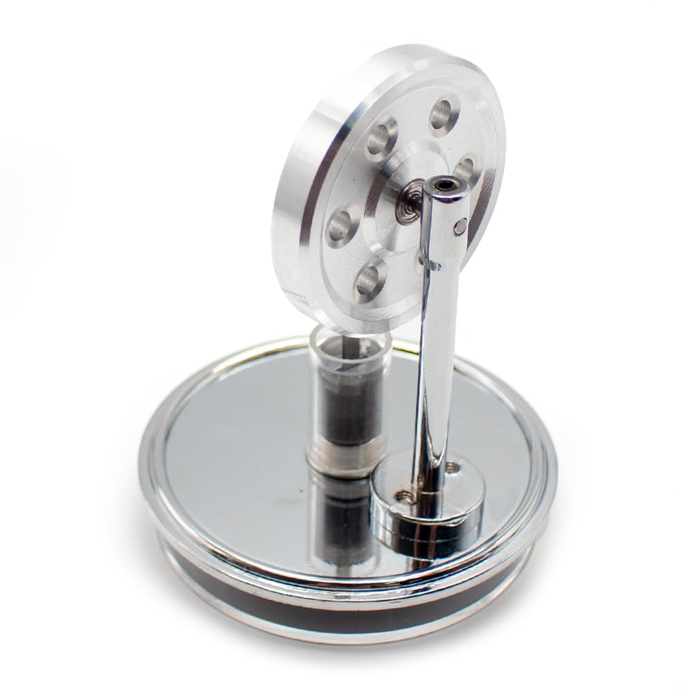 Moteur de Moteur Stirling à Basse Température, Mini Modèle de Moteur Stirling à Basse Température Modèle de Moteur à Piston à Puissance à Vapeur Modèle D'éducation à la Chaleur à Vapeur