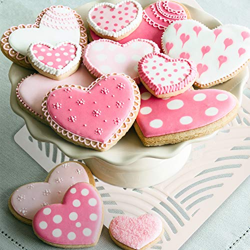 30 Pieces Cookie Stencil 5.1 X 5.5 Inch Cakes Baking Templates Floral Leaf Cake Stencil For Diy Craft Wedding Birthday Party #TOP3