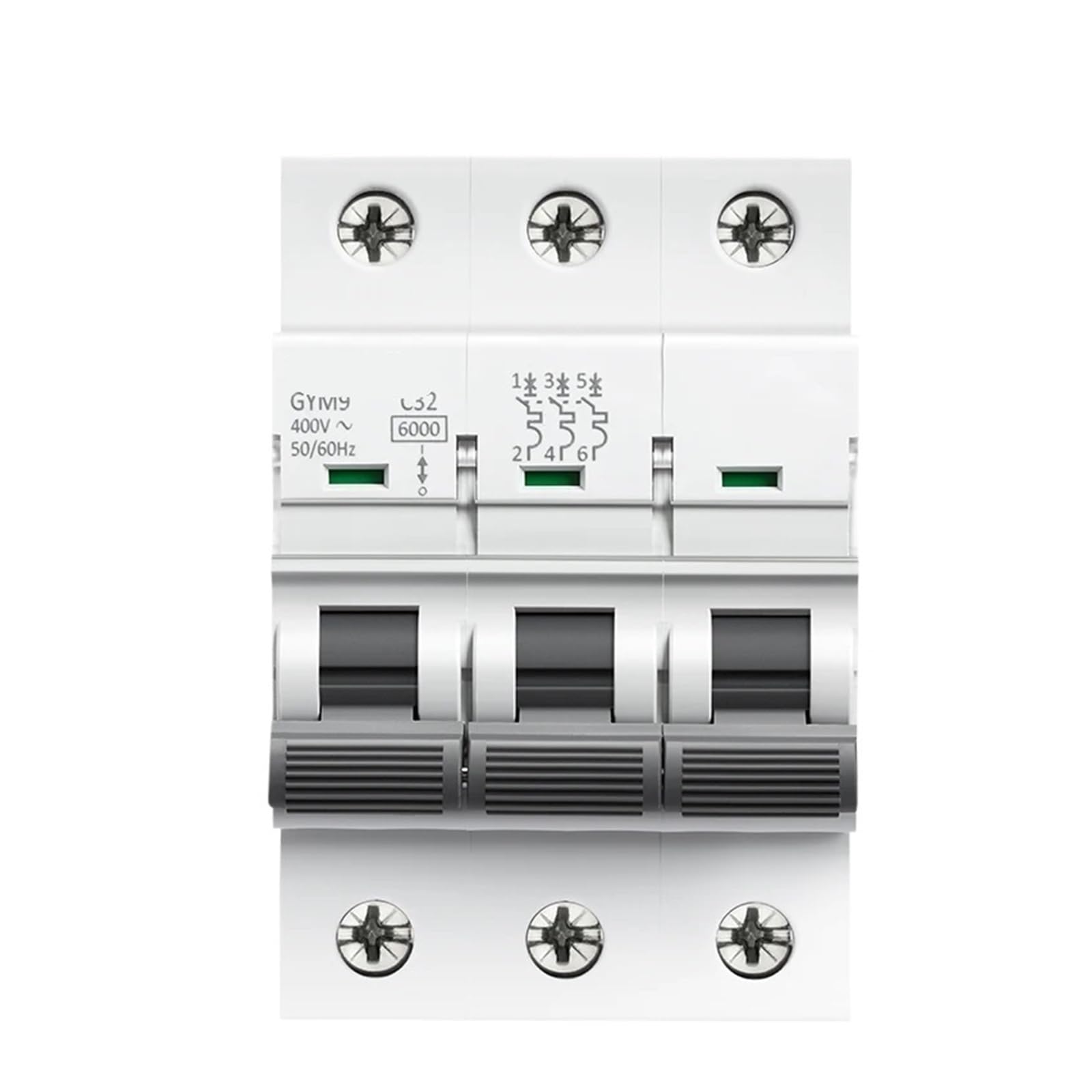 Disjoncteur miniature GYM9 3P 6A 16A 32A 63A AC 400V 6KA