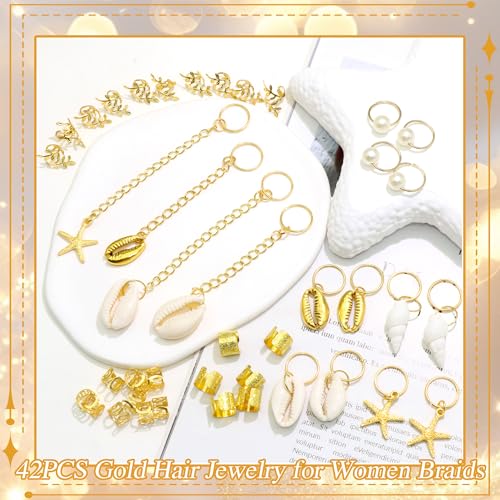 Accesorios metálicos de pinzas para cabello NAISKA 42 piezas miniatura 2