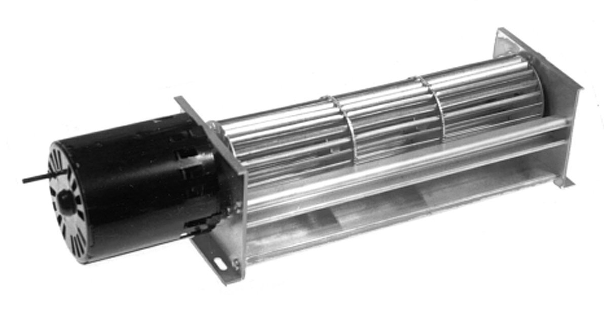 Fasco B22510 Direct Drive Free Air Output Transflo Blower with Sleeve Bearing, 3100 RPM, 115V, 50/60 Hz, 1 Amp, 153 CFM