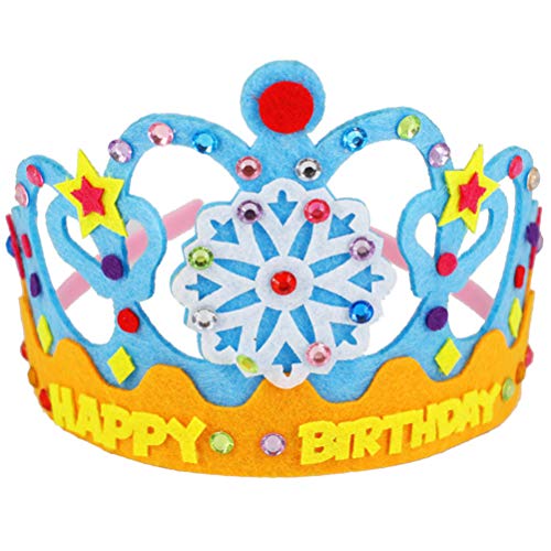 STOBOK 6 tiaras de princesas e coroas fazem sua própria coroa de princesa, faça-você-mesmo, coroa nã