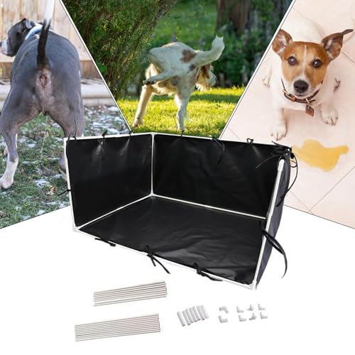 Support de tapis éducatif pour chien, bac de propreté à bords hauts - 5