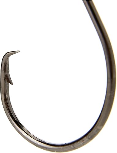 Miniatura 3 de Mustad UltraPoint Demon Anzuelo de alambre extrafino para bagre, carpa, mojarra azul, atún, anzuelo de pesca de agua salada o agua dulce, Negro