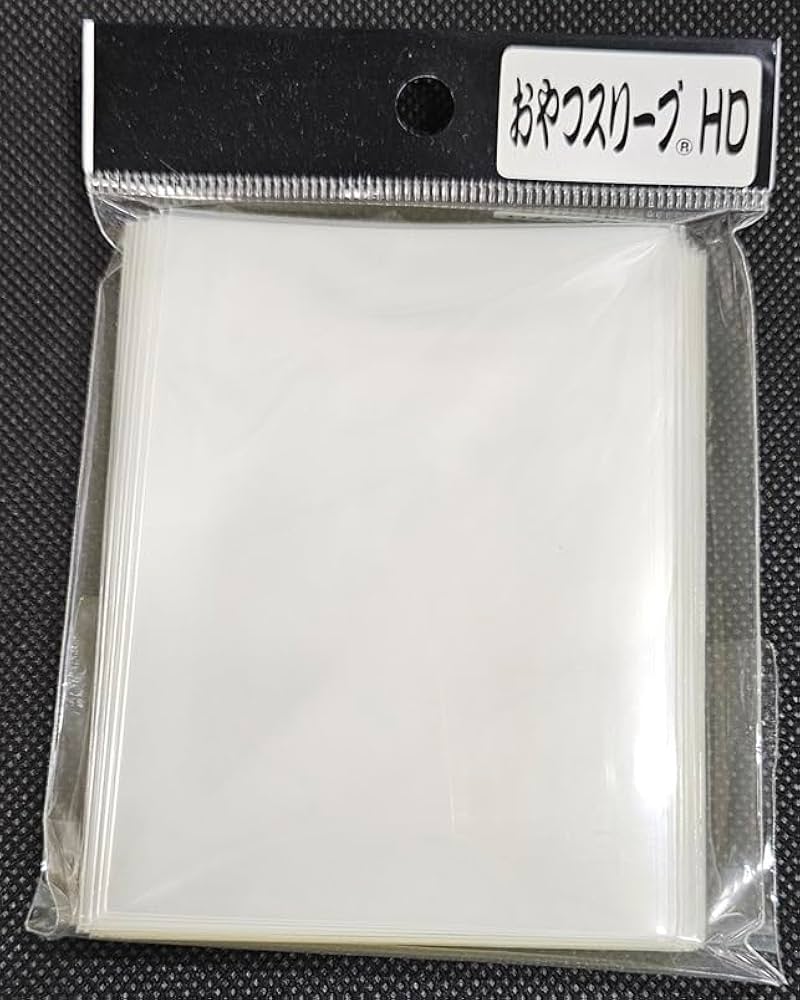 おやつスリーブ　M 縦入れ　4個セット　② おやつスリーブTPY（遊戯王4重目オーバースリーブ