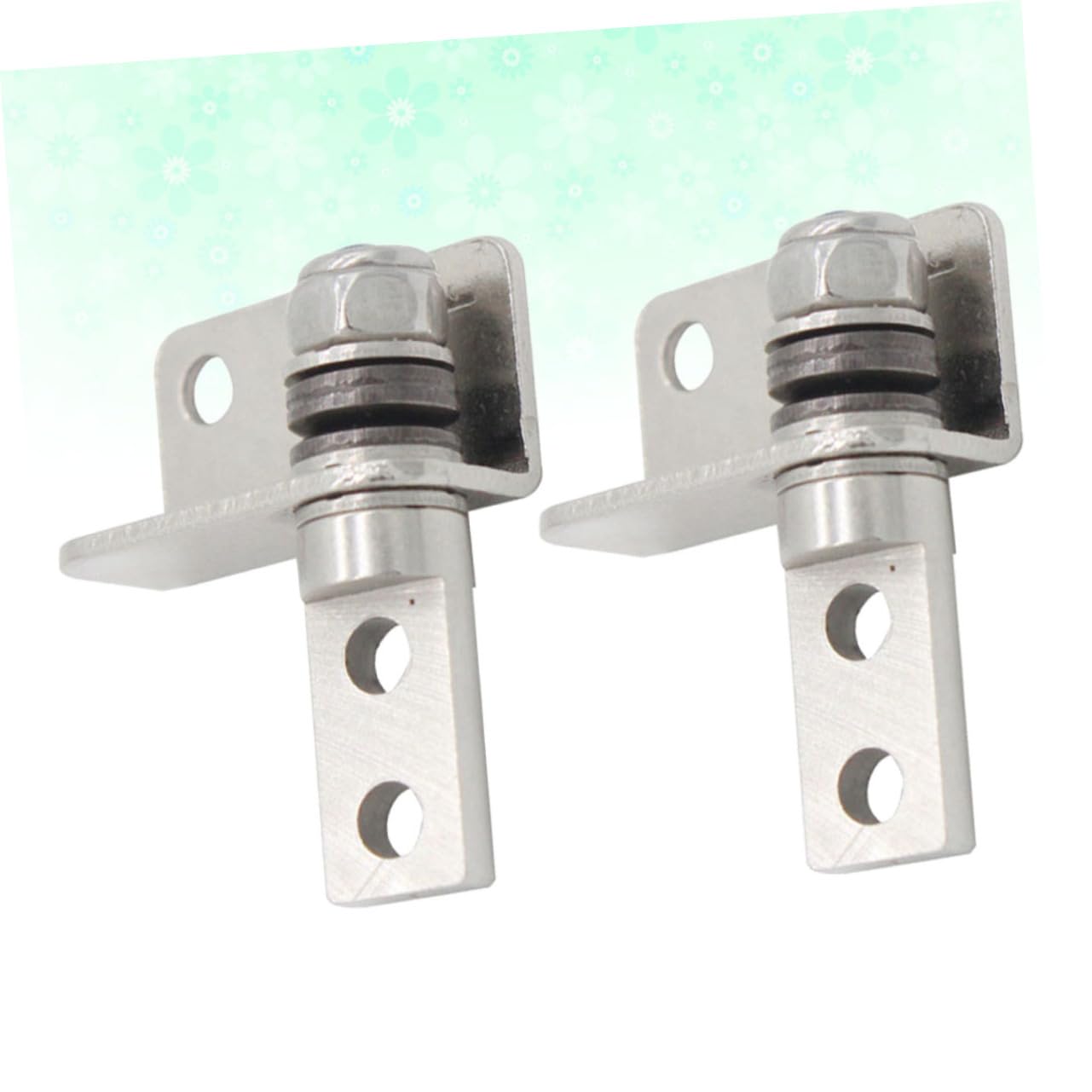 CIYODO 2pcs Door Pivot Heavy Duty Door Hinge Rotaing Hinge Door Rotating Hinge Door Shaft Hinge Furniture Hinges Hinge for Door Hinges for Furniture White