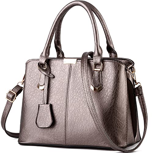 Bolso bandolera para mujer en cuero sintético miniatura 1
