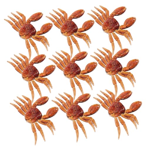 BESPORTBLE 20 Piezas De Red De Cebo De Simulación para Cangrejos Trampas para Cangrejos Cangrejos Azules Lucios Aparejos De Pesca Señuelos Bacalao Cangrejo Cebos Blandos Kit para