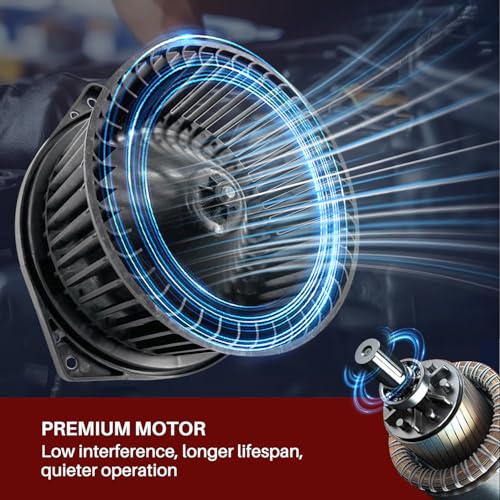 Image of 700044 AC Heater Blower Motor Fan Assembly Fit for Infiniti g20 1999-2002, i 30 1996-1999, qx4 1997-2003 for Nissan Maxima 1995-1999, Pathfinder 1996-2004 272207J201, NI3126103