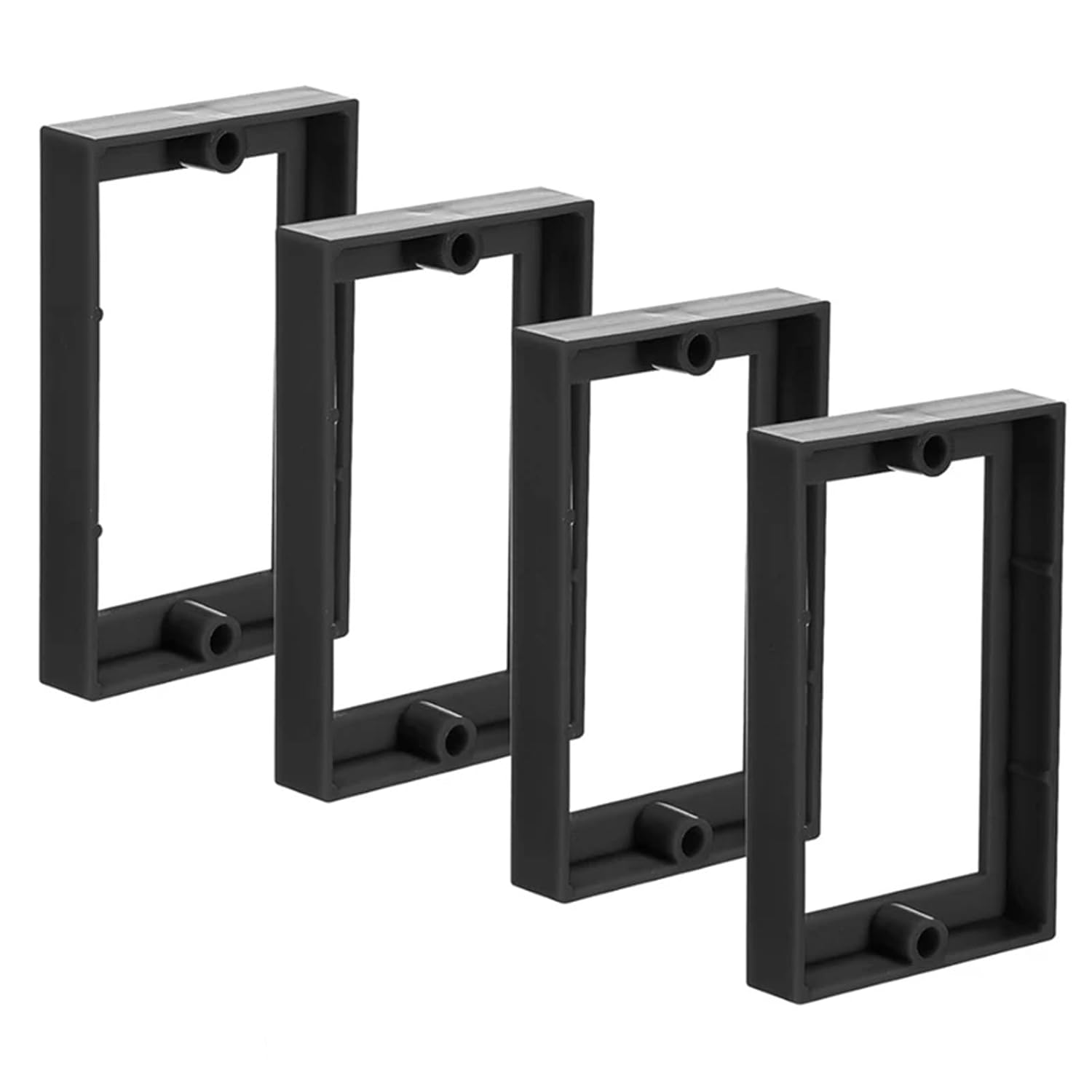Outlet Box Extender 12pcs 1/2Inch Single Gang Outlet Box Extender,Electrical Receptacle Extension for Electrical Power Socket Switch