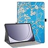 Funda para Samsung Galaxy Tab A9 Plus con soporte multiángulo para Samsung Tab A9 Plus Tablet Case 11 pulgadas SM-X210/SM-X216/SM-X218, flor