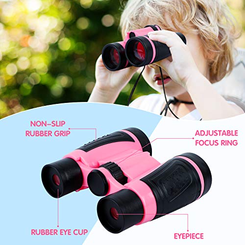 Innocheer Explorer Kit & Bug Catcher Kit For Kids Outdoor Exploration For Boys Girls 3-12 Years Old (The Pink) #TOP3