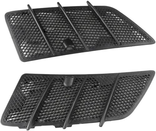 Rejilla de luz antiniebla para coche y ventilación de capó delantero para Mercedes Benz, 2 pzas