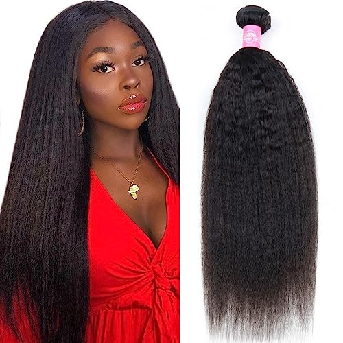 Odir Kinky Straight Bundles Human Hair Unprocessed...