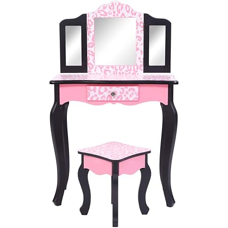 Leopard print dressing table stool Clearance