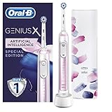 Oral-B Genius X Elektrische Zahnbürste/Electric Toothbrush, 6 Putzmodi für Zahnpflege, künstliche...