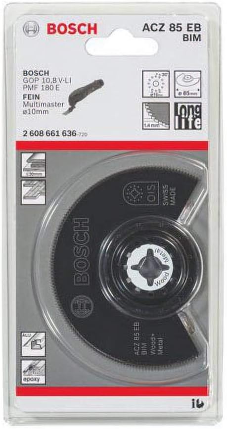 2608661636 Bim Segment Saw Blade ''Acz 85 Eb''