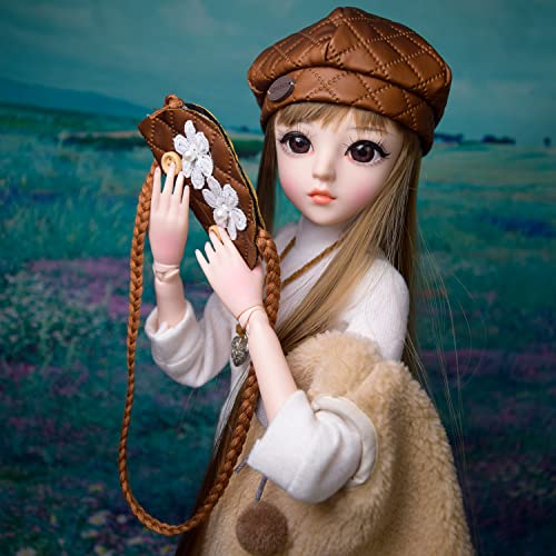 Muñeca BJD con ropa de otoño y accesorios miniatura 4